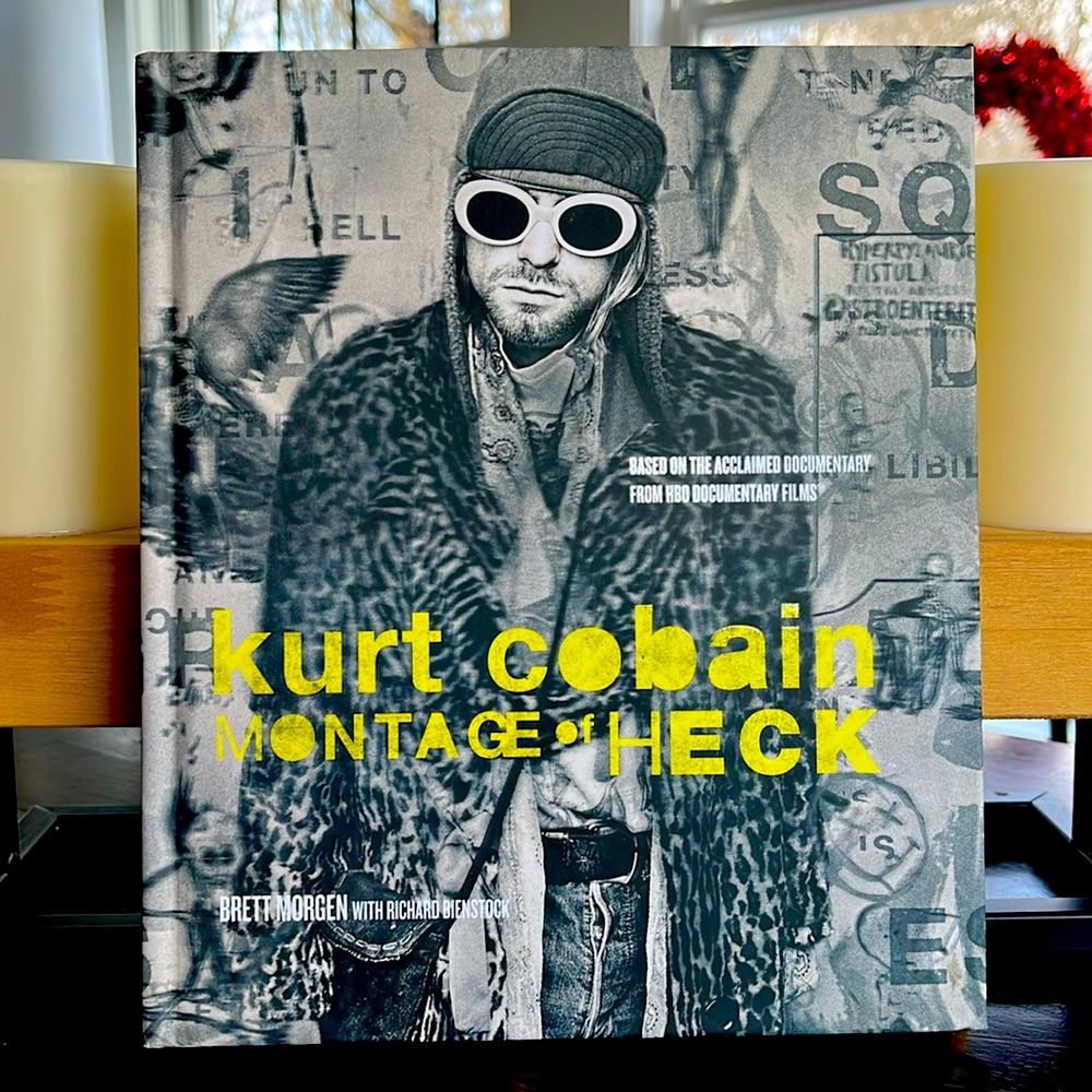 📕 🎶 NIRVANA KURT COBAIN  “Montage of HECK” BOOK Acclaimed HBO Documentary
